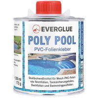 PVC-Quellschweißmittel Teichfolienkleber Folienkleber PVC Folie Pinseldose 200ml