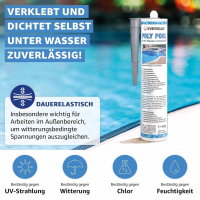 Poolkleber Teichfolie Dichtkleber Folienkleber UV...