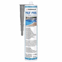 Poolkleber Teichfolie Dichtkleber Folienkleber UV Unterwasser Kleber Grau 440g