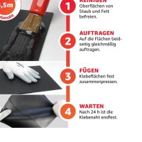 PVC Plane Planenkleber Quellschweißmittel Reparatur Kleber Anhängerplane 200ml