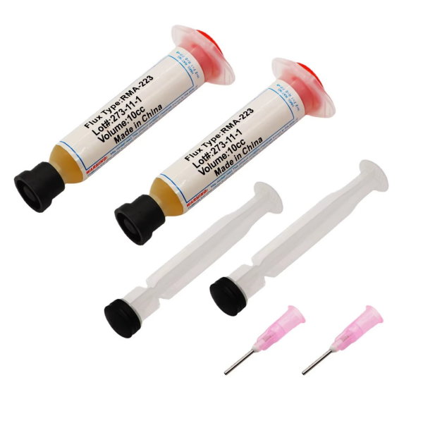 RMA-223 Lötpaste Lötfett Flussmittel Flux SMD BGA Solder Grease Reflow 10ml 2x