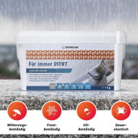 Dichtmasse Wasserdicht Abdichtung Flüssigdichtung...