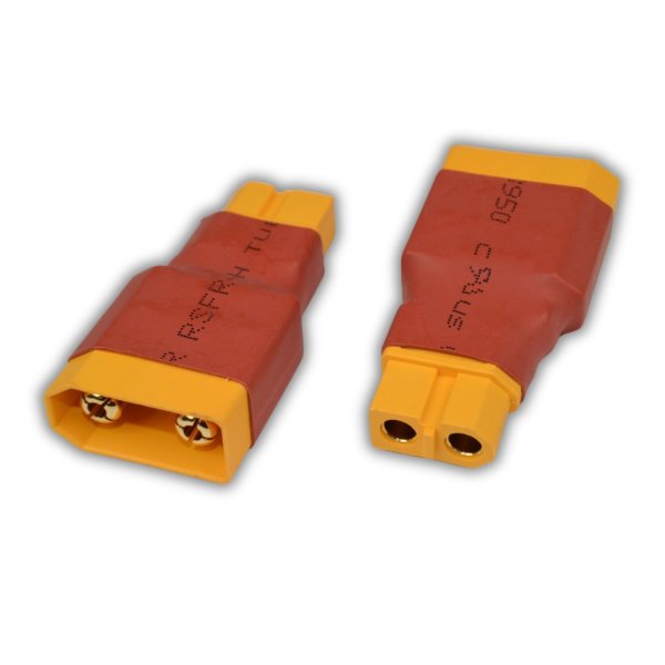Akku Adapter XT90 Stecker auf XT60 Buchse