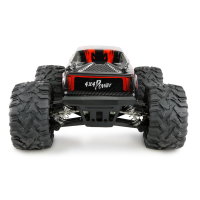 Ferngesteuertes Auto Monster Truck 1:16 RTR 4WD 48km/h High Speed M-Land Rot LED