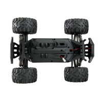 Ferngesteuertes Auto Monster Truck 1:16 RTR 4WD 48km/h High Speed M-Land Rot LED