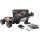 Ferngesteuertes Auto Monster Truck 1:16 RTR 4WD 48km/h High Speed M-Land Rot LED