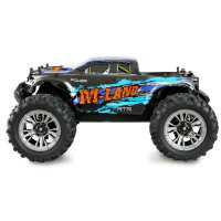 Ferngesteuertes Auto Monster Truck1:16 RTR 4WD 48km/h High Speed M-Land Blau LED