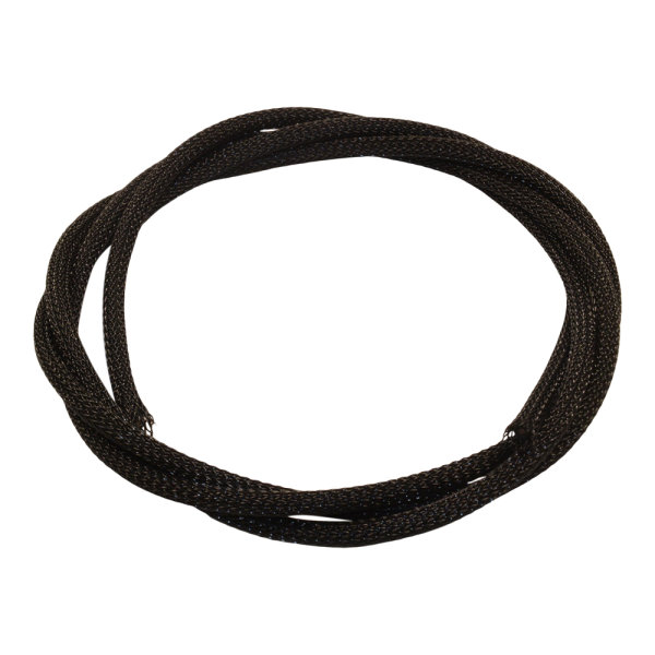 Gewebeschlauch Schwarz 3,2mm 100cm