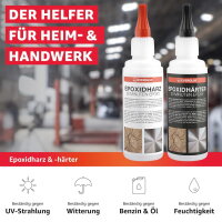 2K Epoxidharz Kleber 200g 30 min Schnellkleber, hochfest...