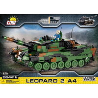 Cobi 2618 Panzer Leopard 2 A4 Bundeswehr 864 Teile Neu...