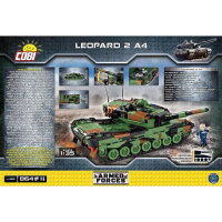 Cobi 2618 Panzer Leopard 2 A4 Bundeswehr 864 Teile Neu...