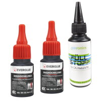 Industrie Sekundenkleber 40g + Granulat 50g...