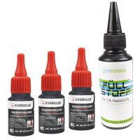 Industrie Sekundenkleber 60g + Granulat 100g...