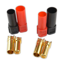 XT150 Stecker Buchse 2 Paar Goldstecker 150A Rot Schwarz...