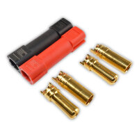 XT150 Stecker Buchse 2 Paar Goldstecker 150A Rot Schwarz ESC RC Motor Lipo 6S-12S