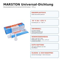 MARSTON Universal-Dichtung 85g Dichtungsmasse dauerplastisch Benzin- Ölresistent