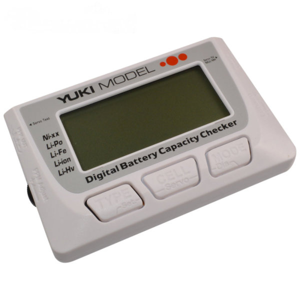Digitaler Lipo Akku Tester Checker • NiCd • NiMH • LiFE • LiPo 2s-8s Servotester Balancer