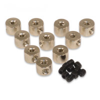 Stellringe Stellring 2,2mm mit Madenschrauben 10...