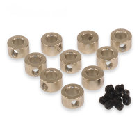Stellringe Stellring 4,2mm mit Madenschrauben 10...