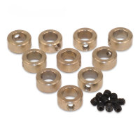 Stellringe Stellring 5,1mm mit Madenschrauben 10...