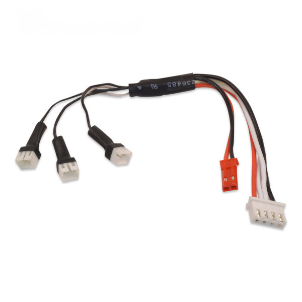 3x1s Lipo Akku Ladekabel 1s 3,7V E-flite Blade mCPX