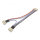 2 x 2S > 4S Balancer Ladekabel XH-EH