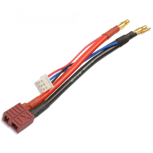 Hardcase Lipo Akku Ladekabel 2S 7,4V XH  Dean T-Plug