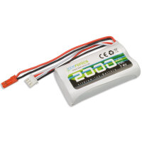 Li-Ion Akku 7.4V 2000mAh Batterie RC Helikopter F645 F45...
