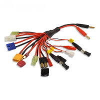 Multi Ladekabel 14-1T-Plug Dean Tamiya Futaba JR Sender...