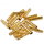 10 Paar Goldkontaktstecker 4,0mm